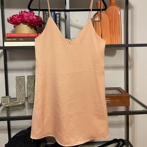 Strappy copper dress